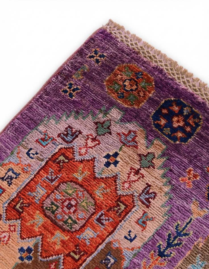 Detail image of 2' x 3' 2 Hand Knotted Ariana Ziegler Rug