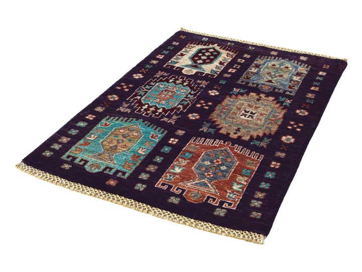 2' x 3' Hand Knotted Ariana Ziegler Rug