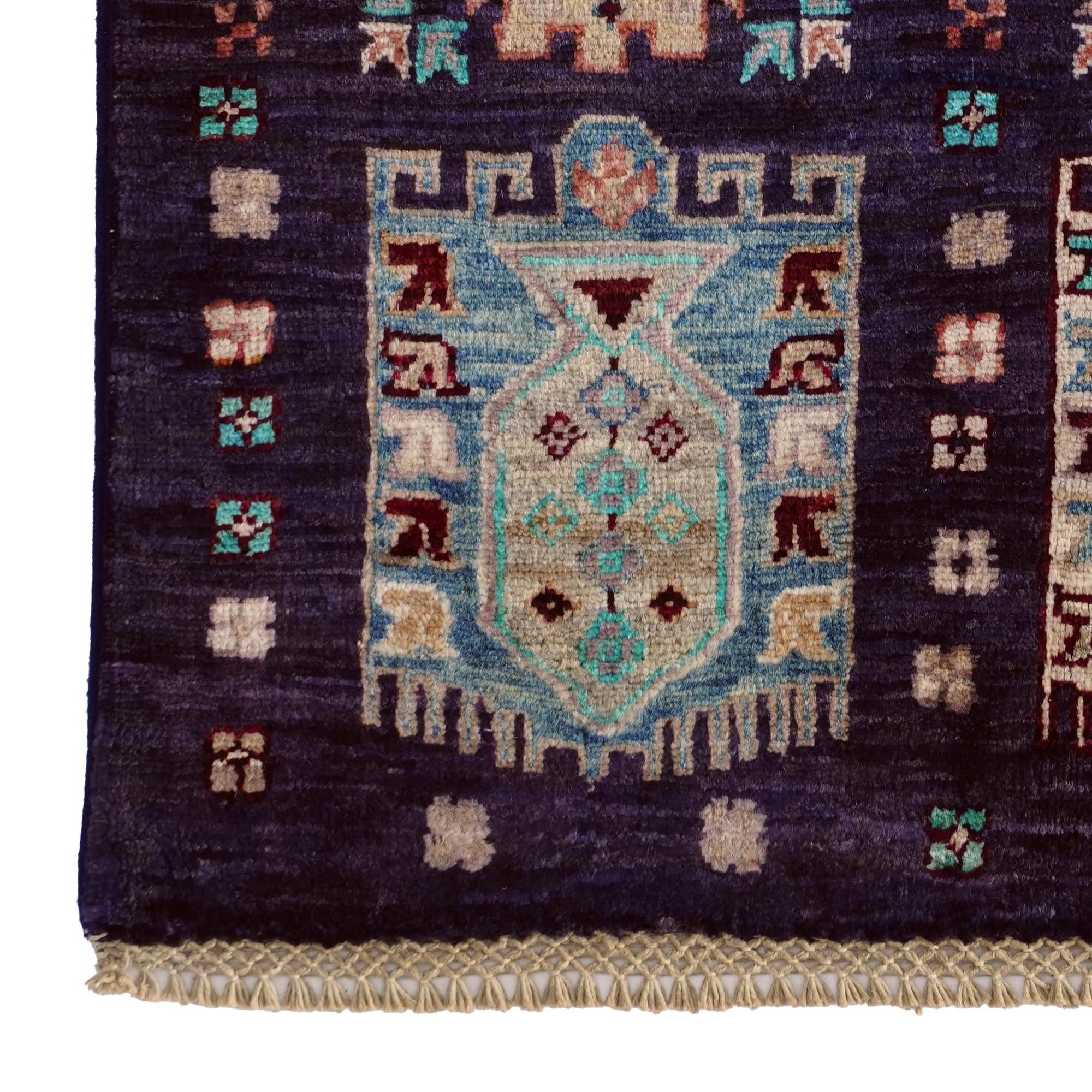 2' x 3' Hand Knotted Ariana Ziegler Rug
