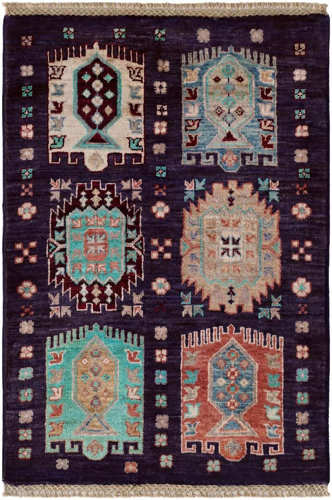 2' x 3' Hand Knotted Ariana Ziegler Rug