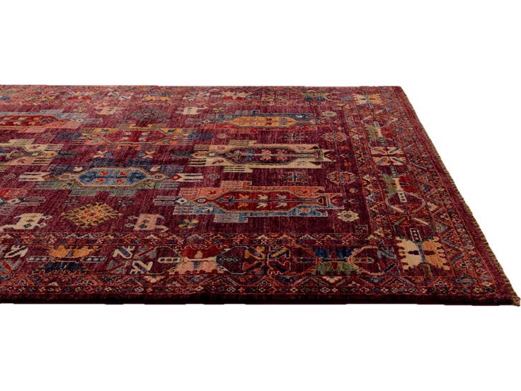 Detail image of 4' 11 x 6' 6 Hand Knotted Ariana Ziegler Rug
