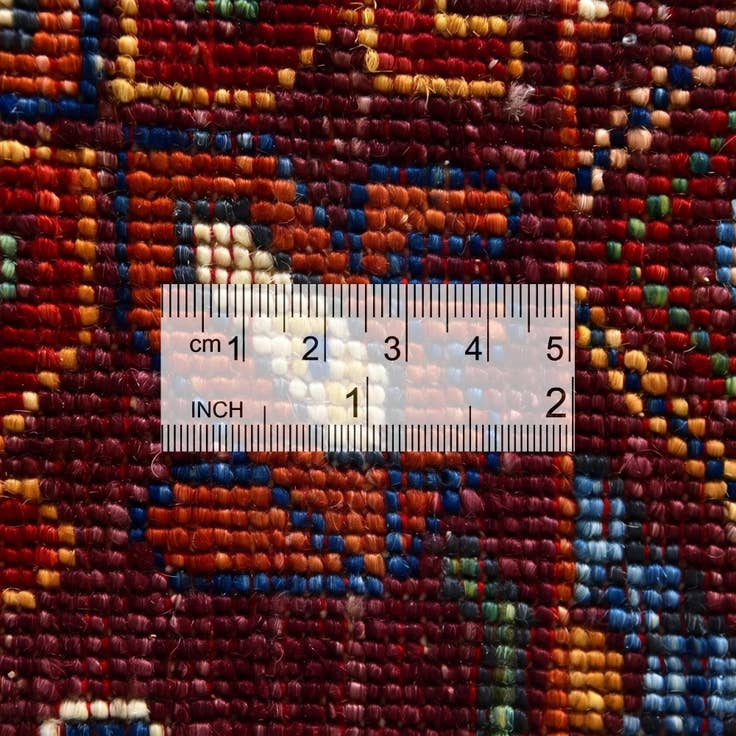 Detail image of 4' 11 x 6' 6 Hand Knotted Ariana Ziegler Rug