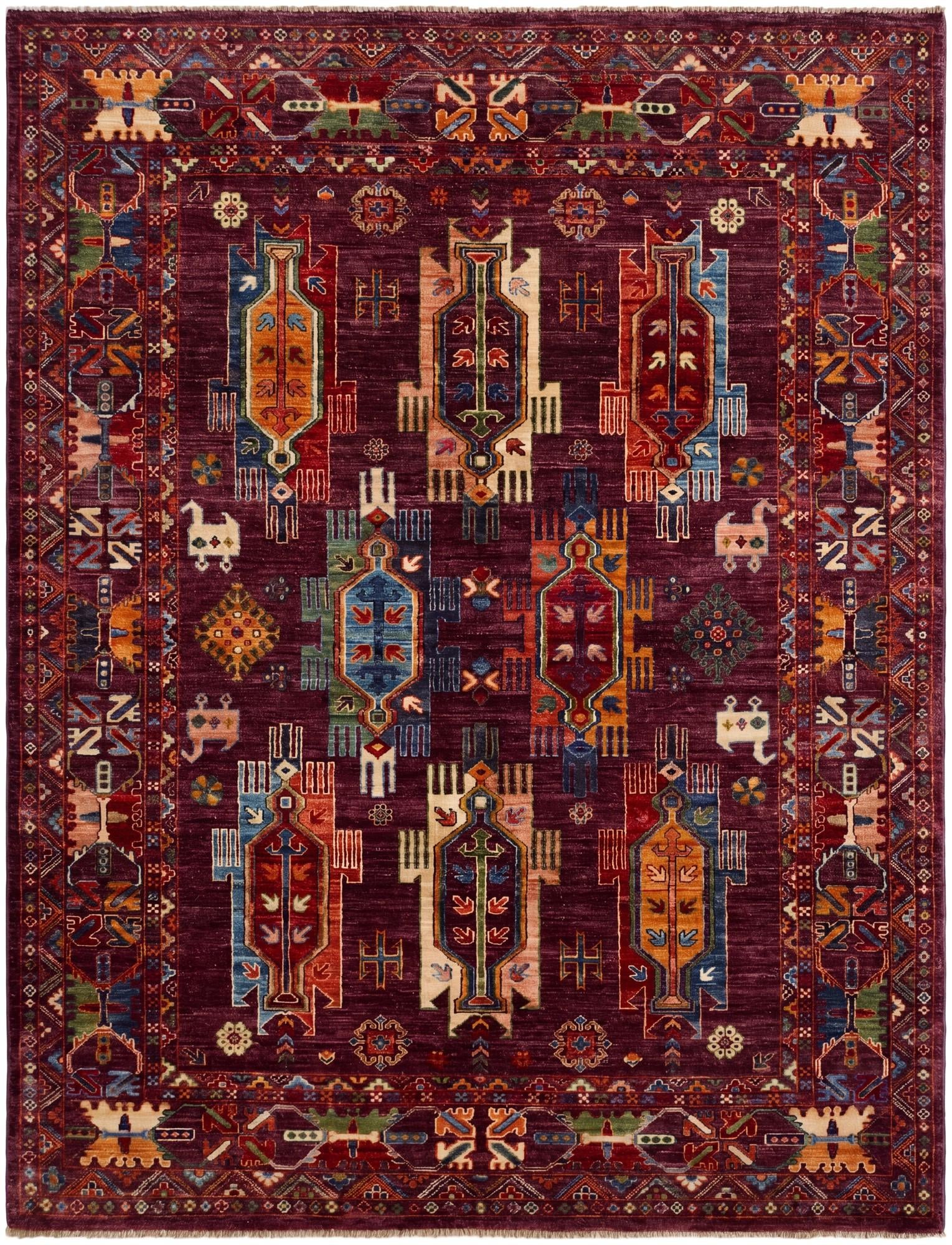 4' 11 x 6' 6 Hand Knotted Ariana Ziegler Rug