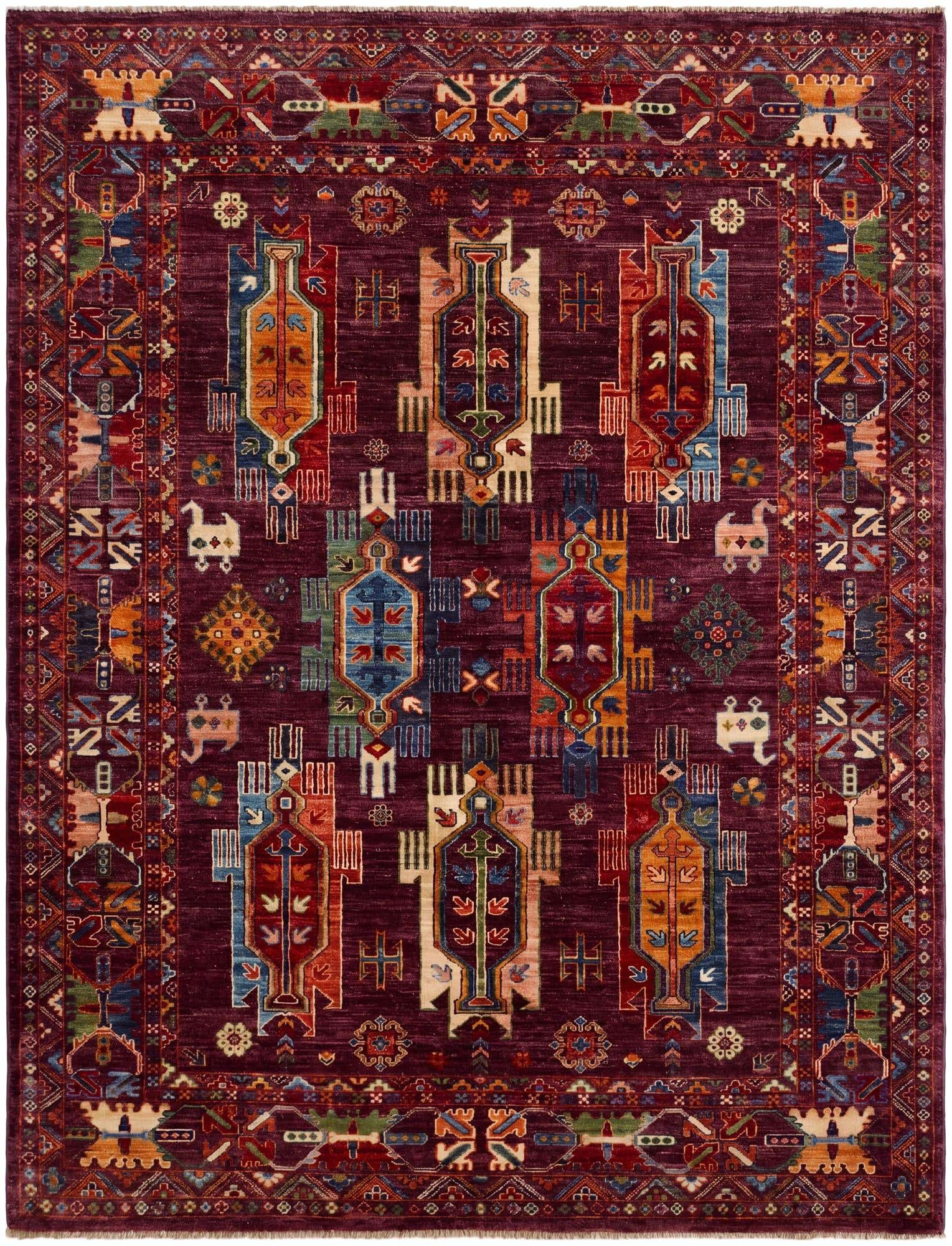 4' 11 x 6' 6 Hand Knotted Ariana Ziegler Rug