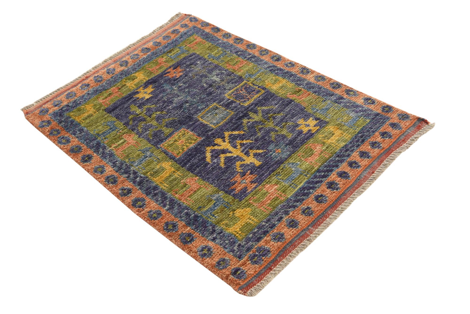 2' 9 x 3' 9 Hand Knotted Balouch Wool Rug