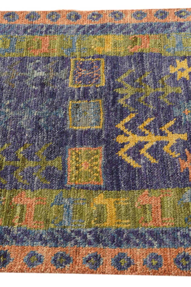 Detail image of 2' 9 x 3' 9 Hand Knotted Balouch Wool Rug