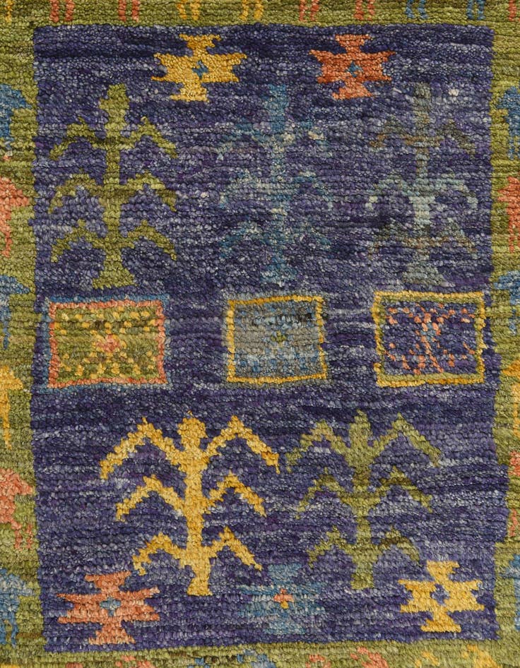 Detail image of 2' 9 x 3' 9 Hand Knotted Balouch Wool Rug