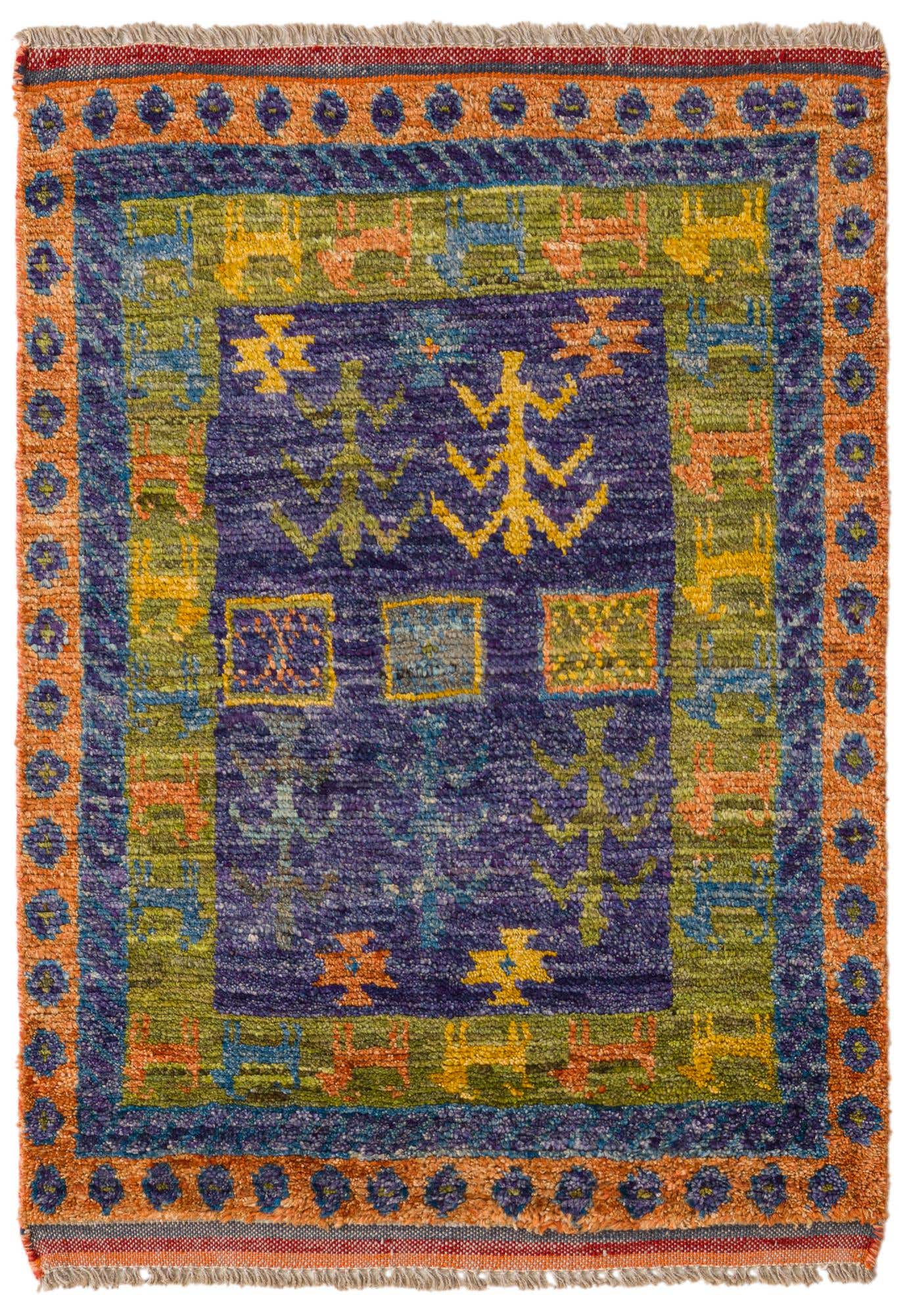 2' 9 x 3' 9 Hand Knotted Balouch Wool Rug