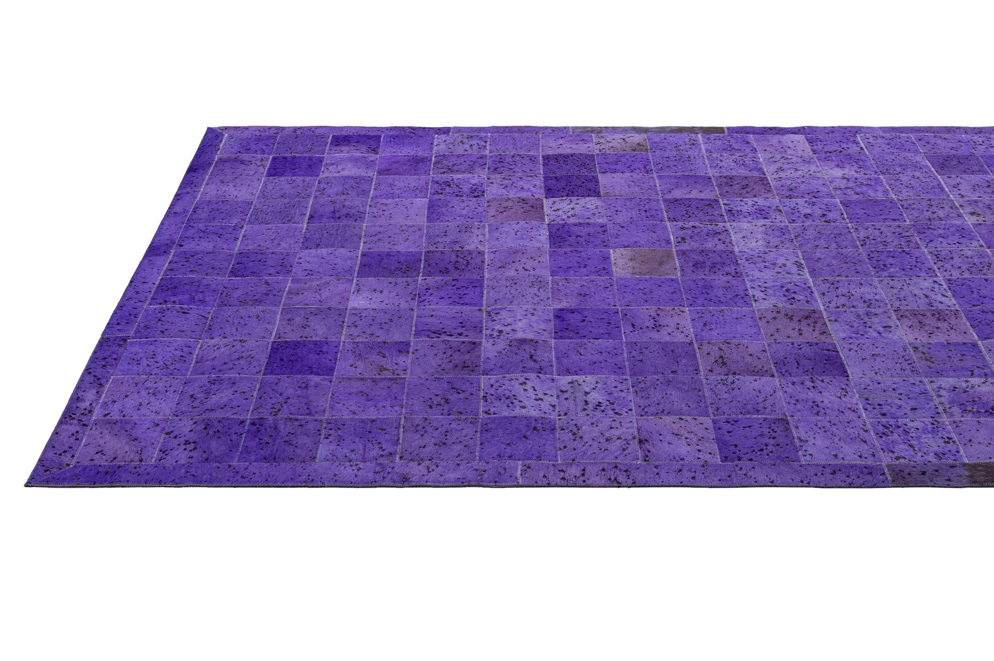 5' x 7' 10 Cowhide - Patchwork Rug