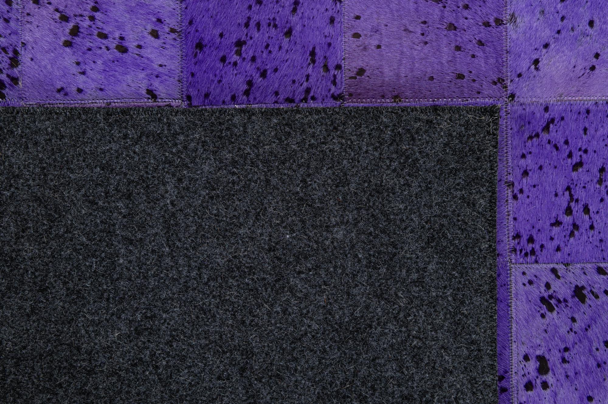 5' x 7' 10 Cowhide - Patchwork Rug