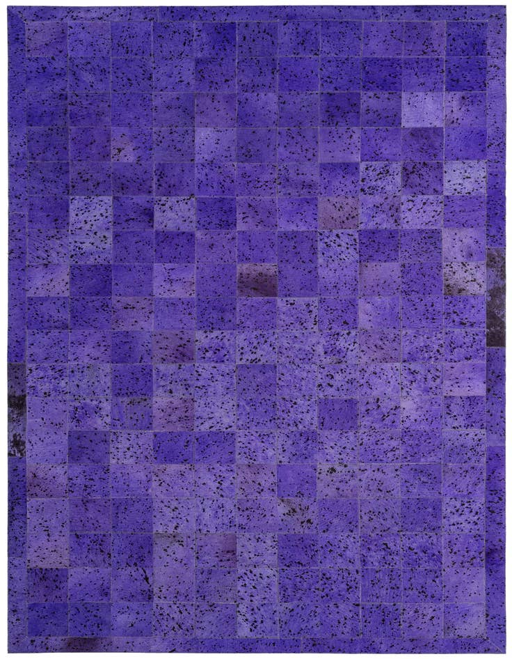 Detail image of 5' x 7' 10 Cowhide - Patchwork Rug