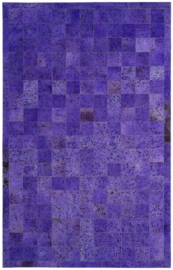 Detail image of 5' x 7' 10 Cowhide - Patchwork Rug