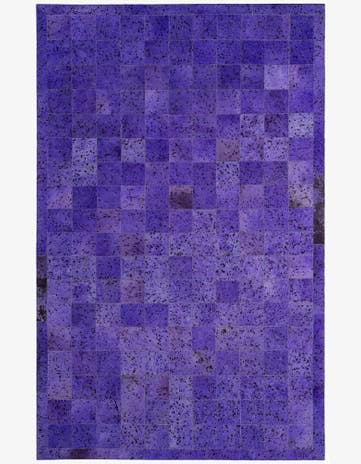 5' x 7' 10 Cowhide - Patchwork Rug