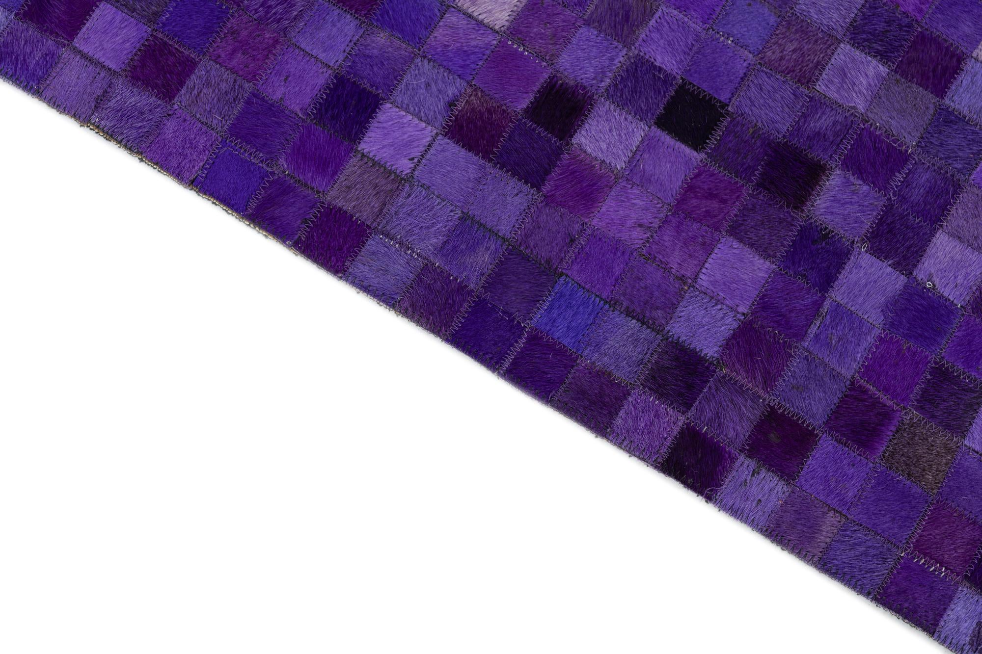 115cm x 175cm Cowhide Leather Alfombra