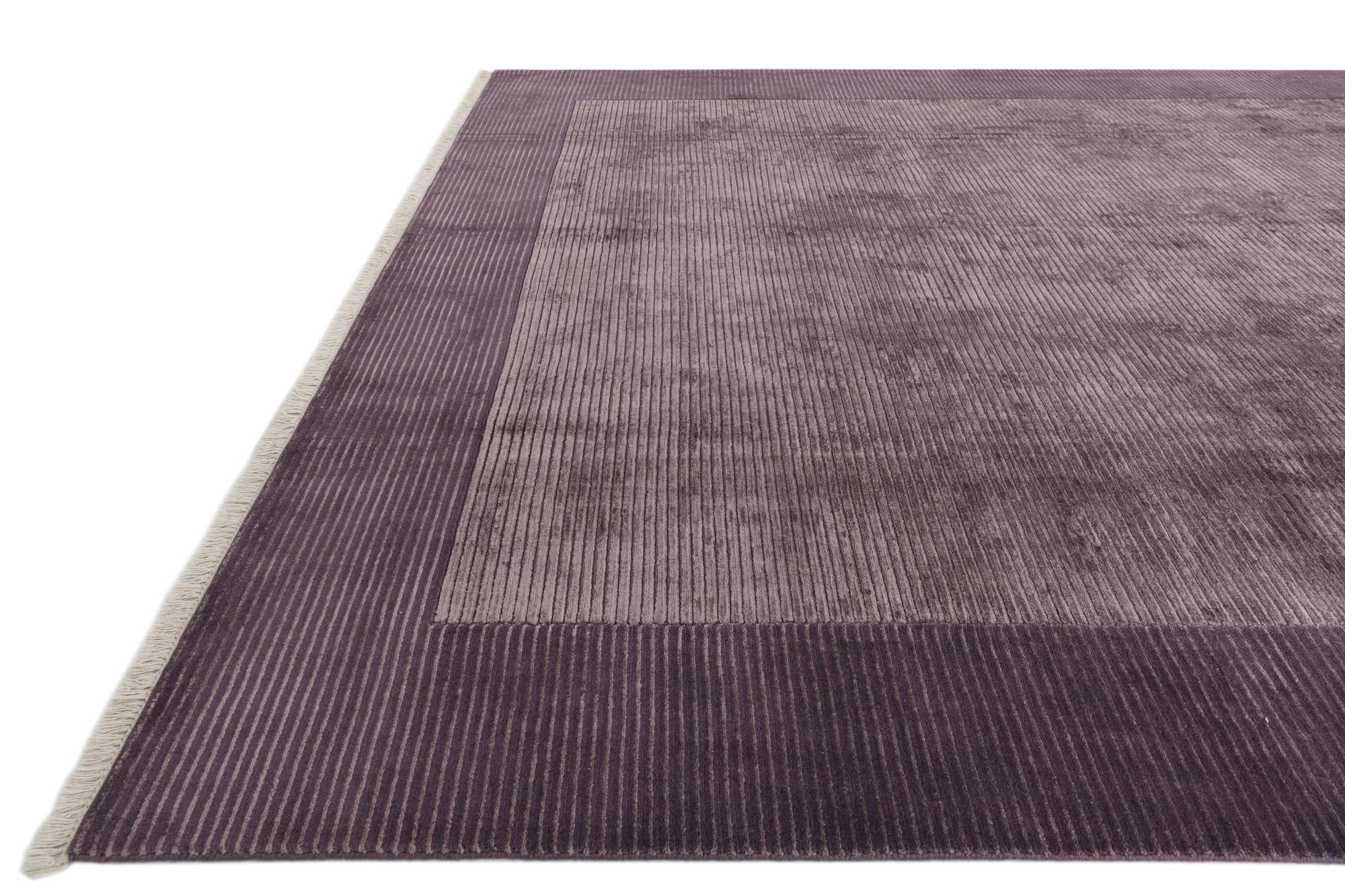 8' 2 x 11' 5 Hand Knotted Darya Wool Rug