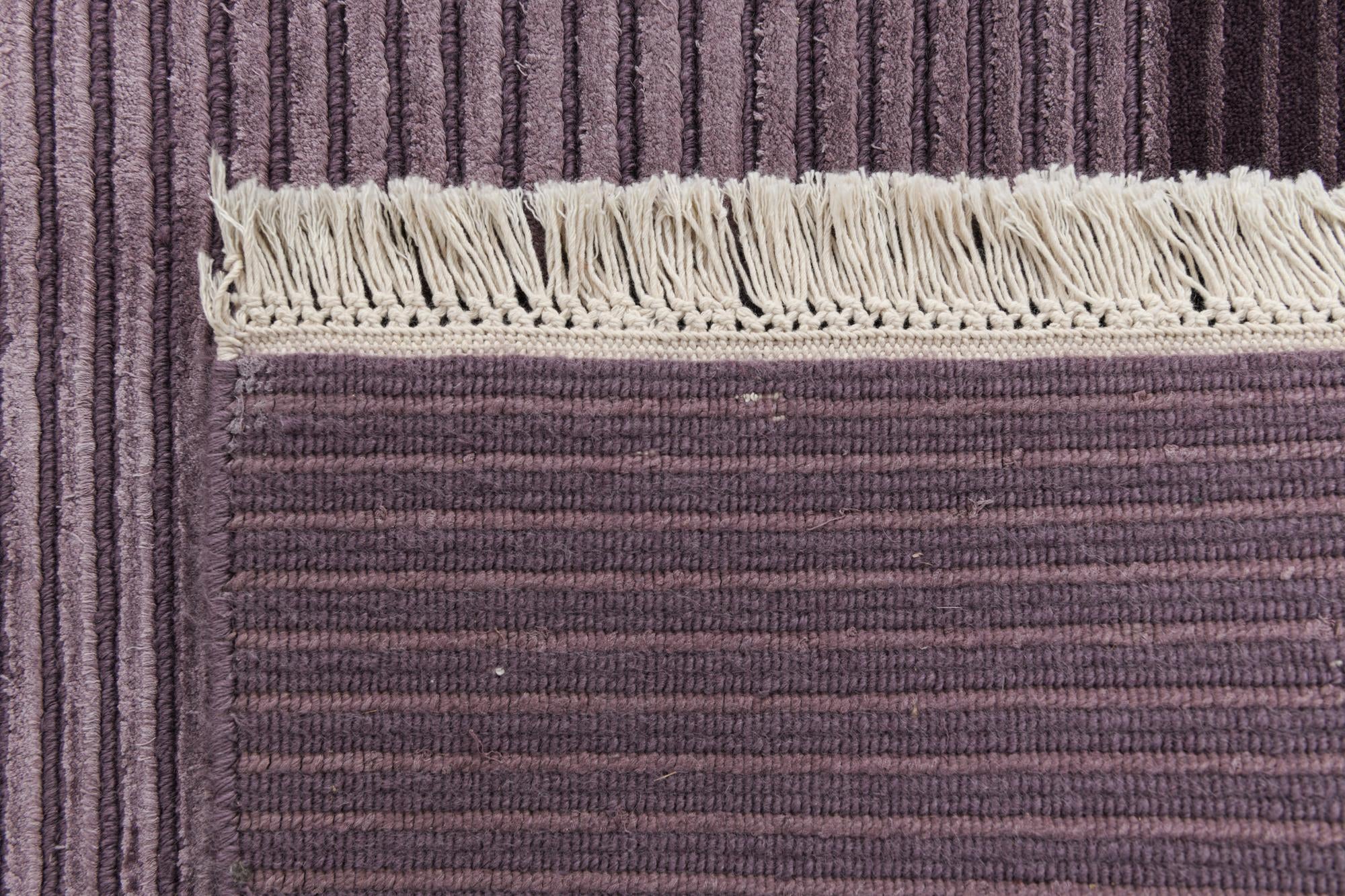 8' x 11' 4 Hand Knotted Darya Wool Rug