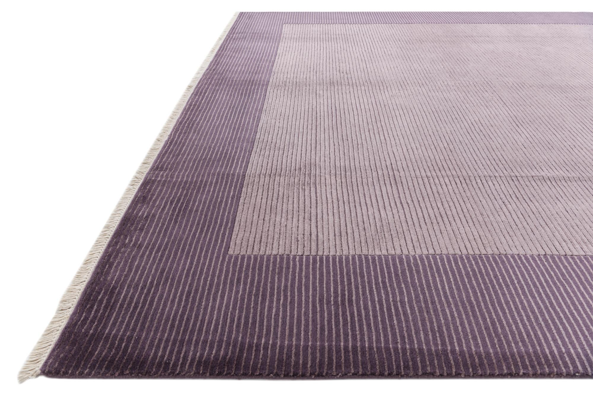 8' 2 x 11' 6 Hand Knotted Darya Wool Rug