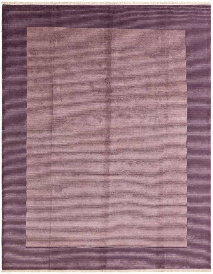 Detail image of 8' 2 x 11' 6 Hand Knotted Darya Wool Rug