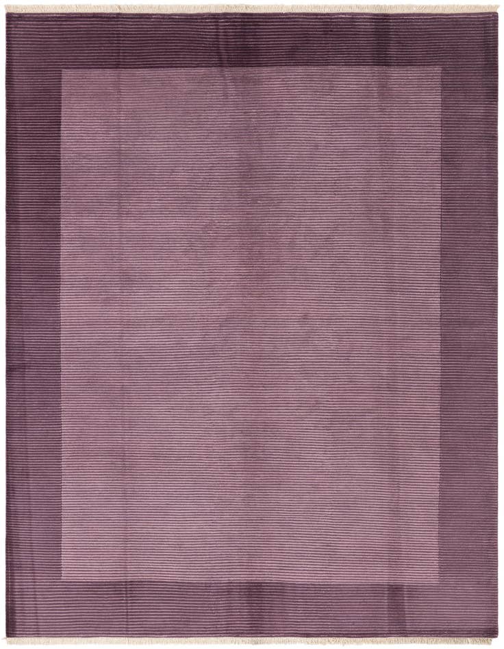 Detail image of 7' 11 x 11' 3 Hand Knotted Darya Wool Rug