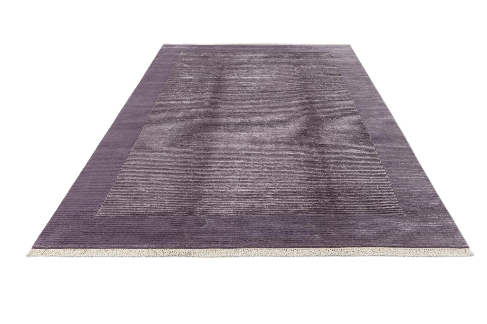 6' 6 x 9' 9 Hand Knotted Darya Wool Rug
