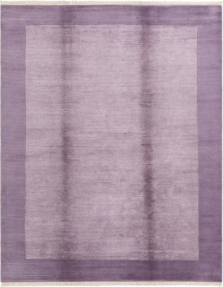 Detail image of 6' 6 x 9' 9 Hand Knotted Darya Wool Rug