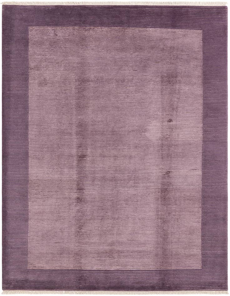 Detail image of 6' 6 x 9' 10 Hand Knotted Darya Wool Rug