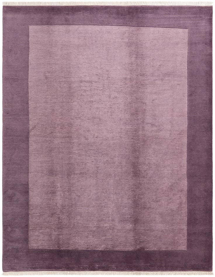 Detail image of 6' 6 x 9' 11 Hand Knotted Darya Wool Rug