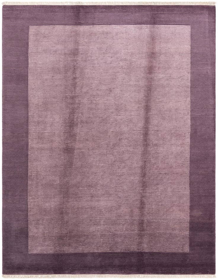 Detail image of 6' 6 x 10' Hand Knotted Darya Wool Rug
