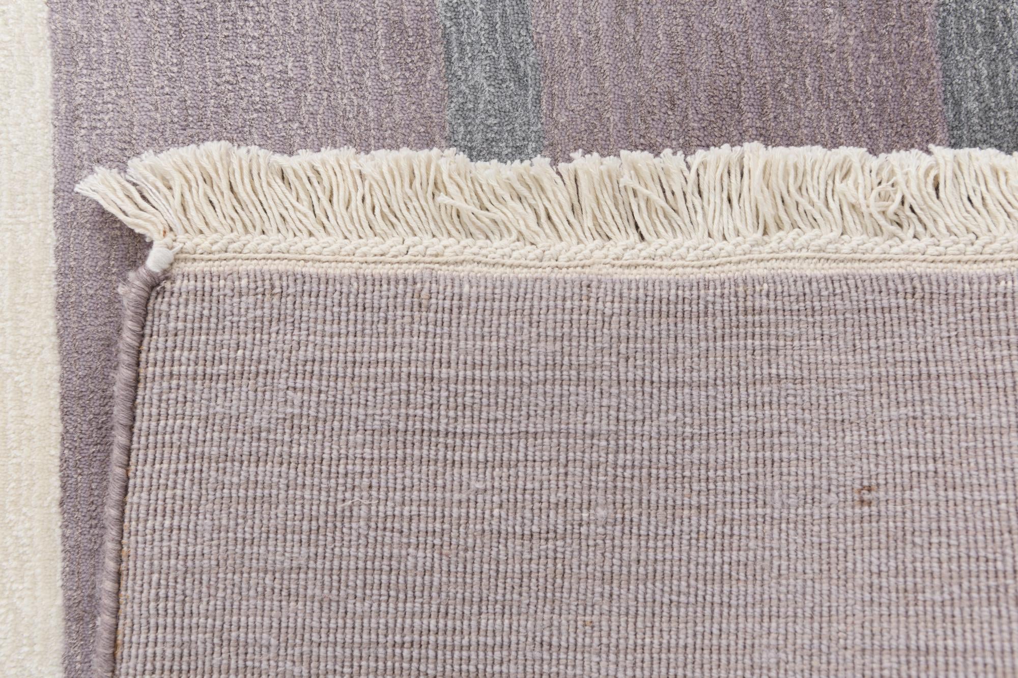 6' 6 x 9' 10 Hand Knotted Darya Wool Rug