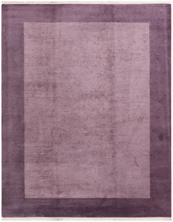Detail image of 6' 8 x 9' 10 Hand Knotted Darya Wool Rug