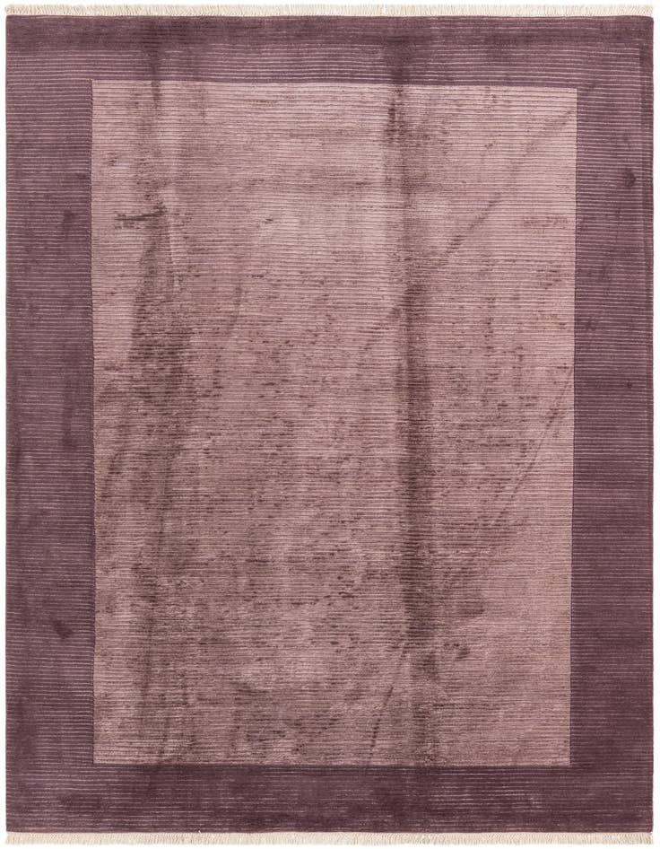 Detail image of 6' 6 x 9' 10 Hand Knotted Darya Wool Rug