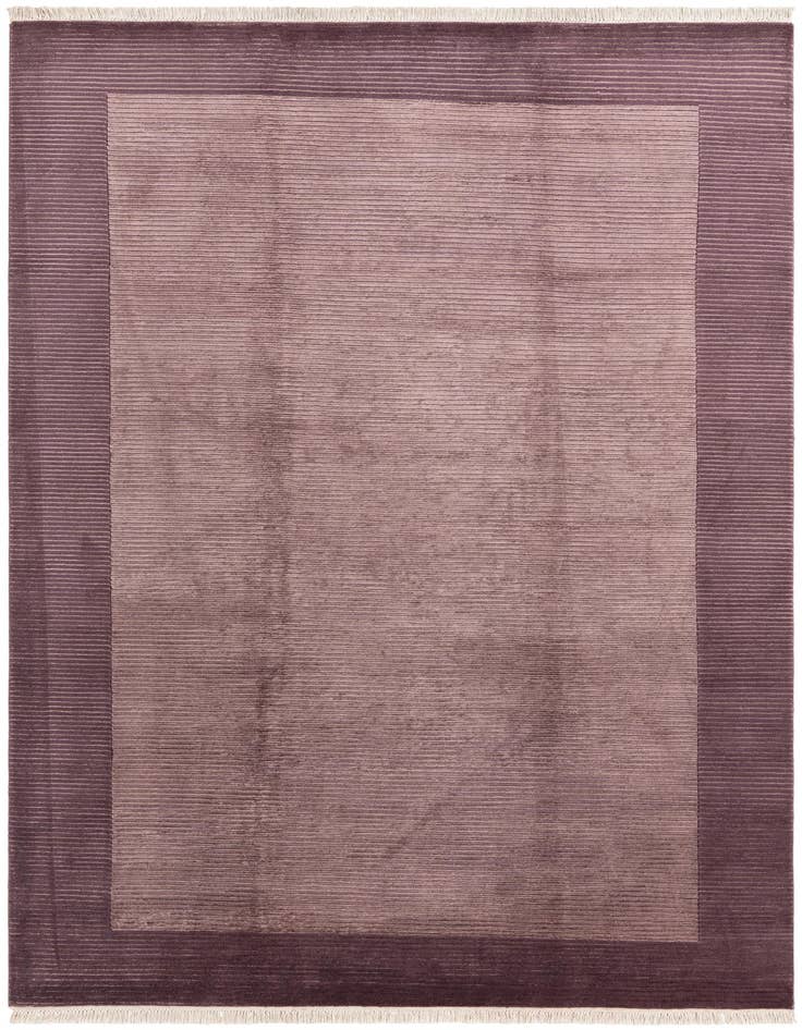 Detail image of 6' 6 x 10' Hand Knotted Darya Wool Rug