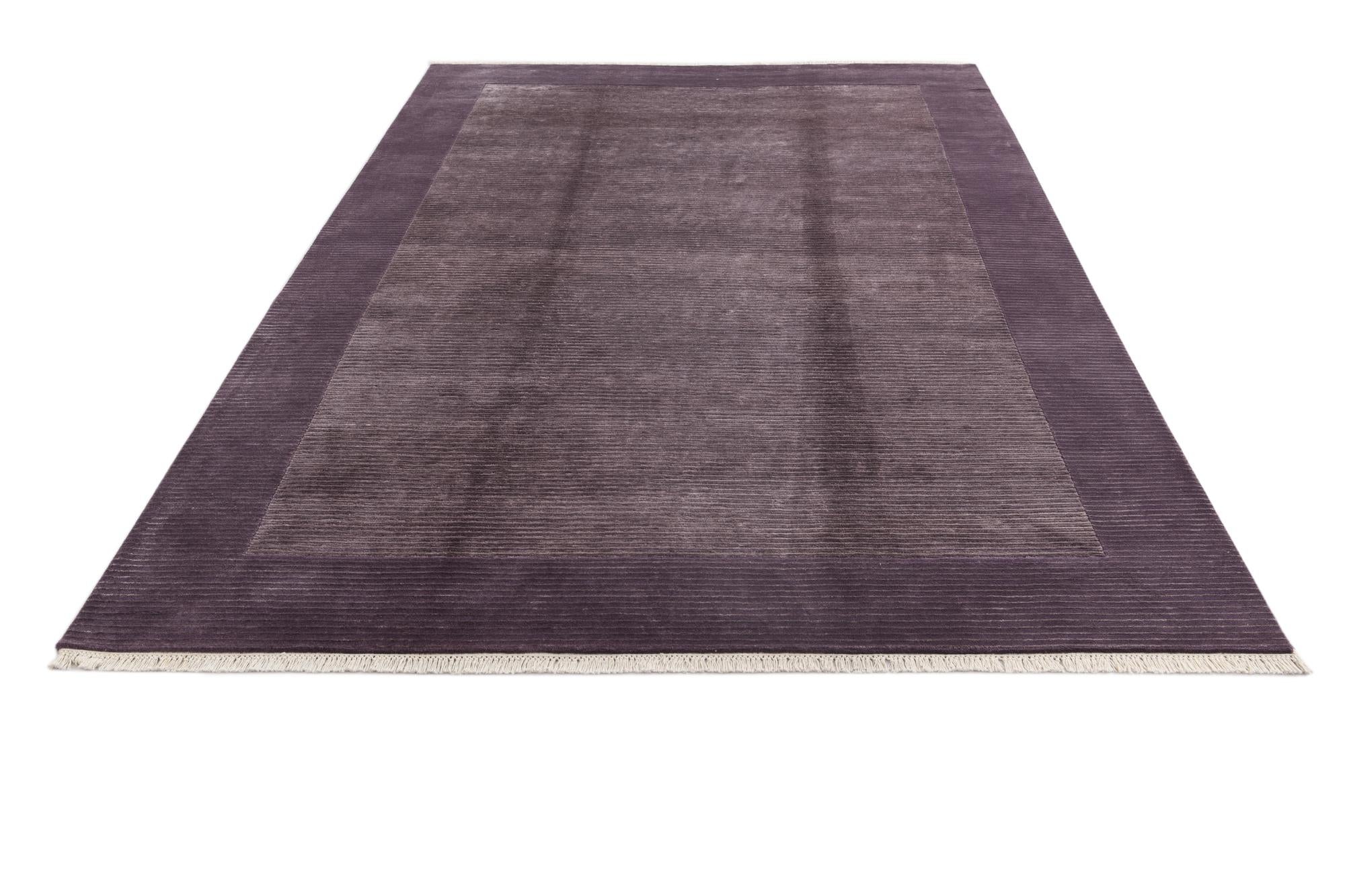 6' 6 x 9' 10 Hand Knotted Darya Wool Rug