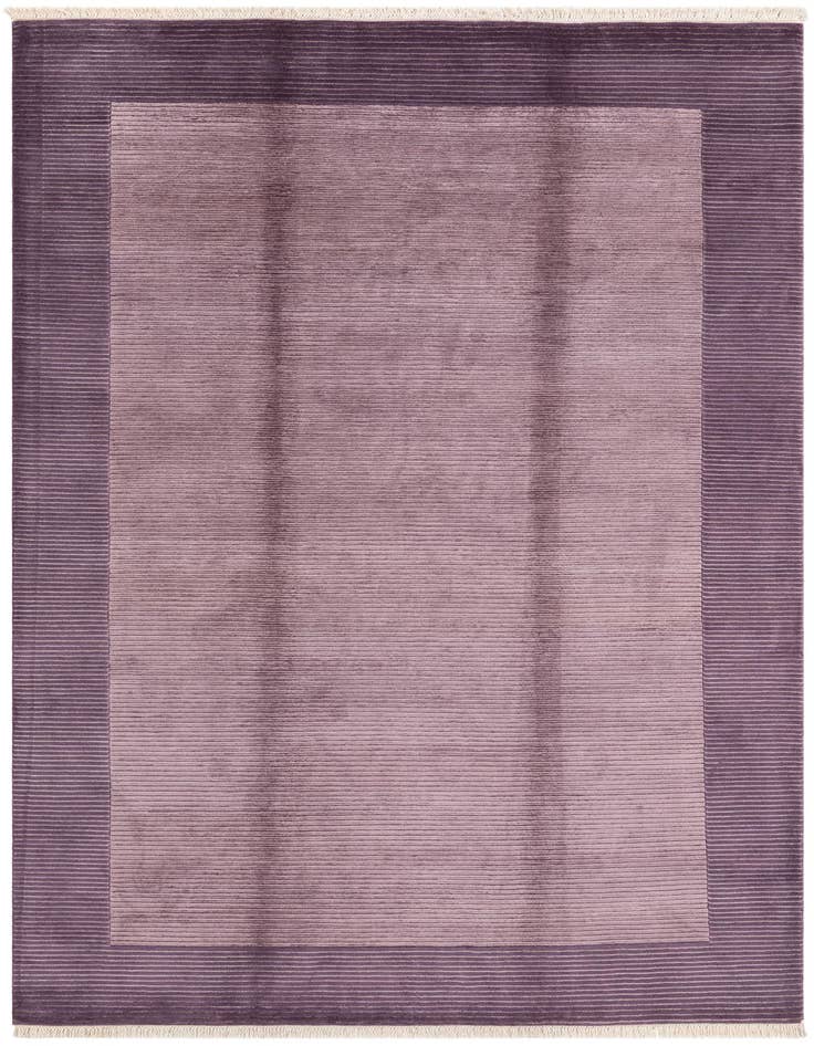 Detail image of 6' 6 x 9' 10 Hand Knotted Darya Wool Rug