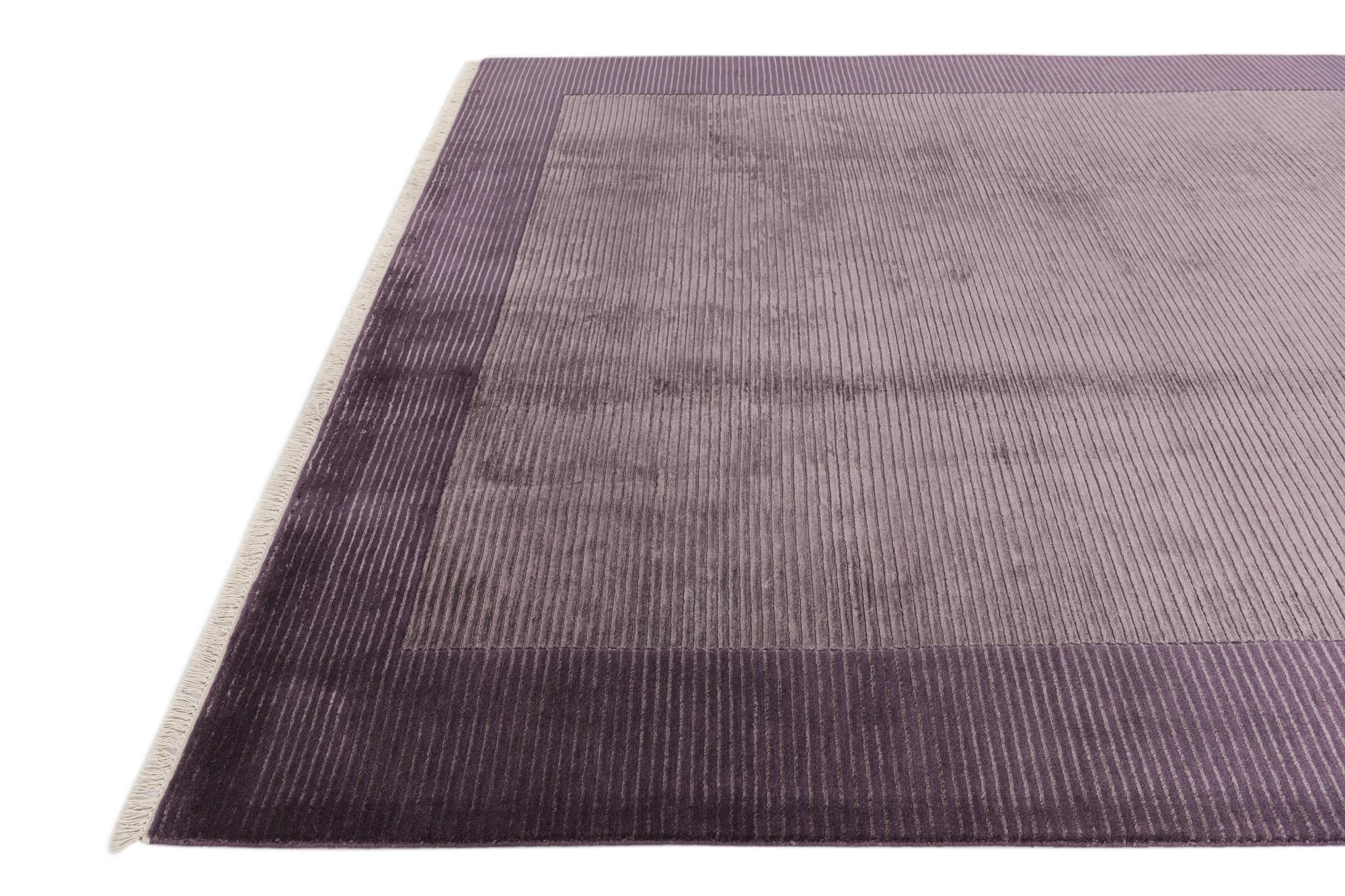 6' 6 x 9' 11 Hand Knotted Darya Wool Rug