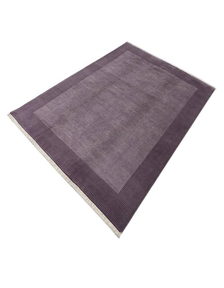 Detail image of 6' 10 x 9' 5  Hand Knotted Darya Wool Rug