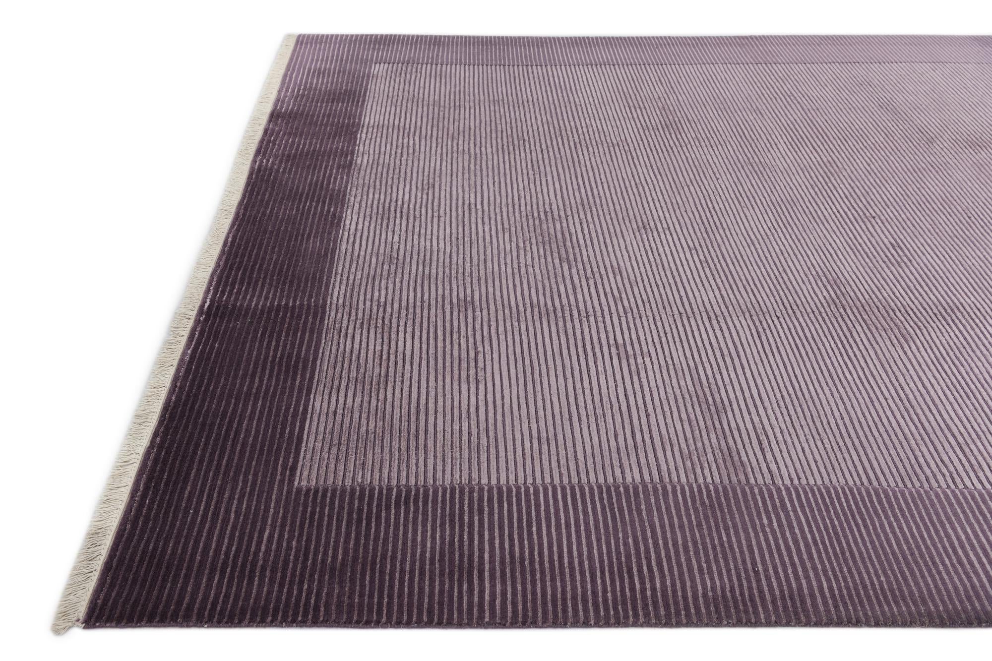 6' 10 x 9' 5 Hand Knotted Darya Wool Rug