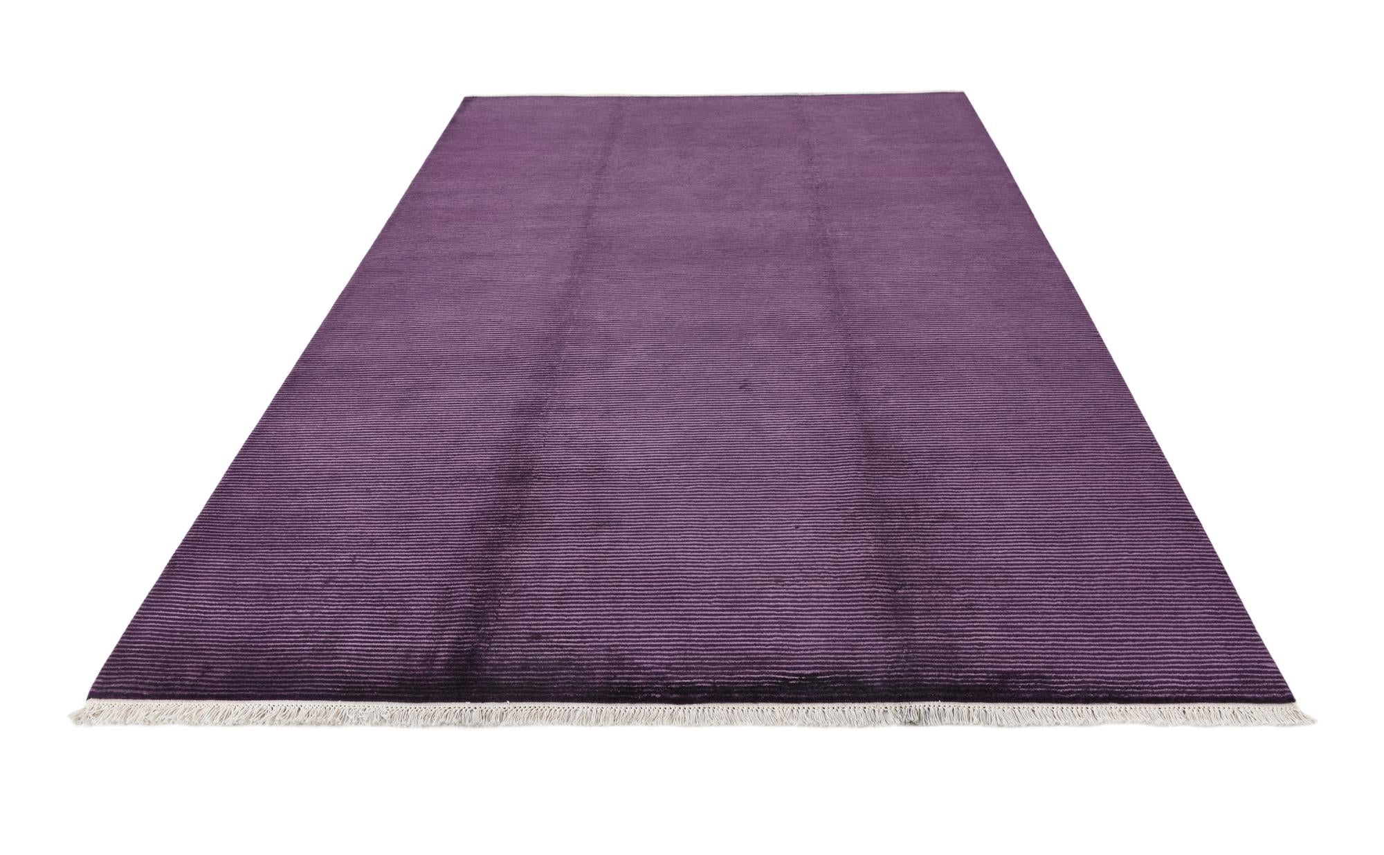 6' 9 x 9' 11 Hand Knotted Darya Wool Rug