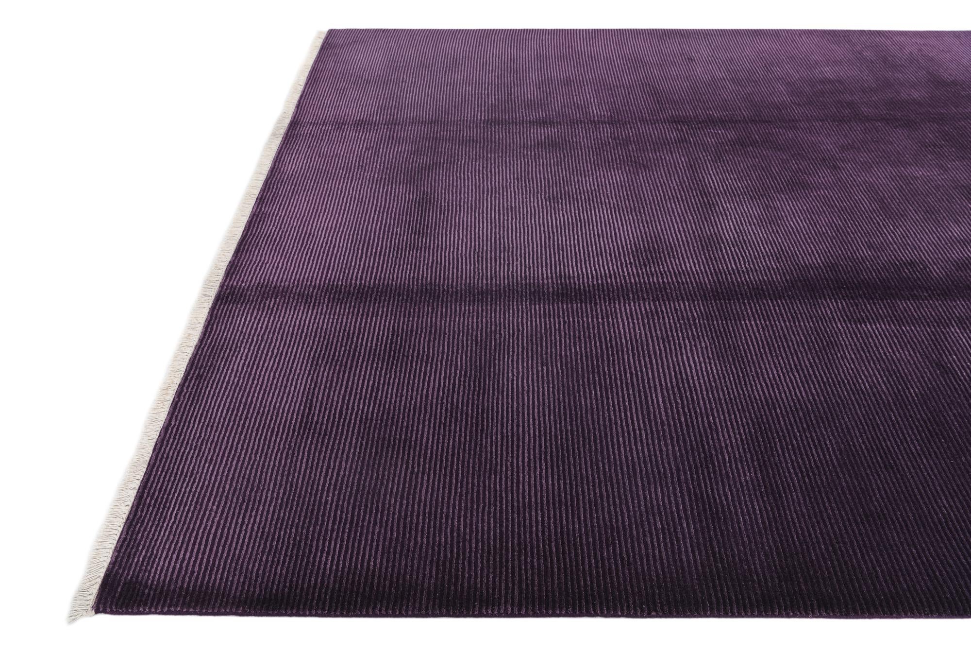 6' 9 x 9' 11 Hand Knotted Darya Wool Rug