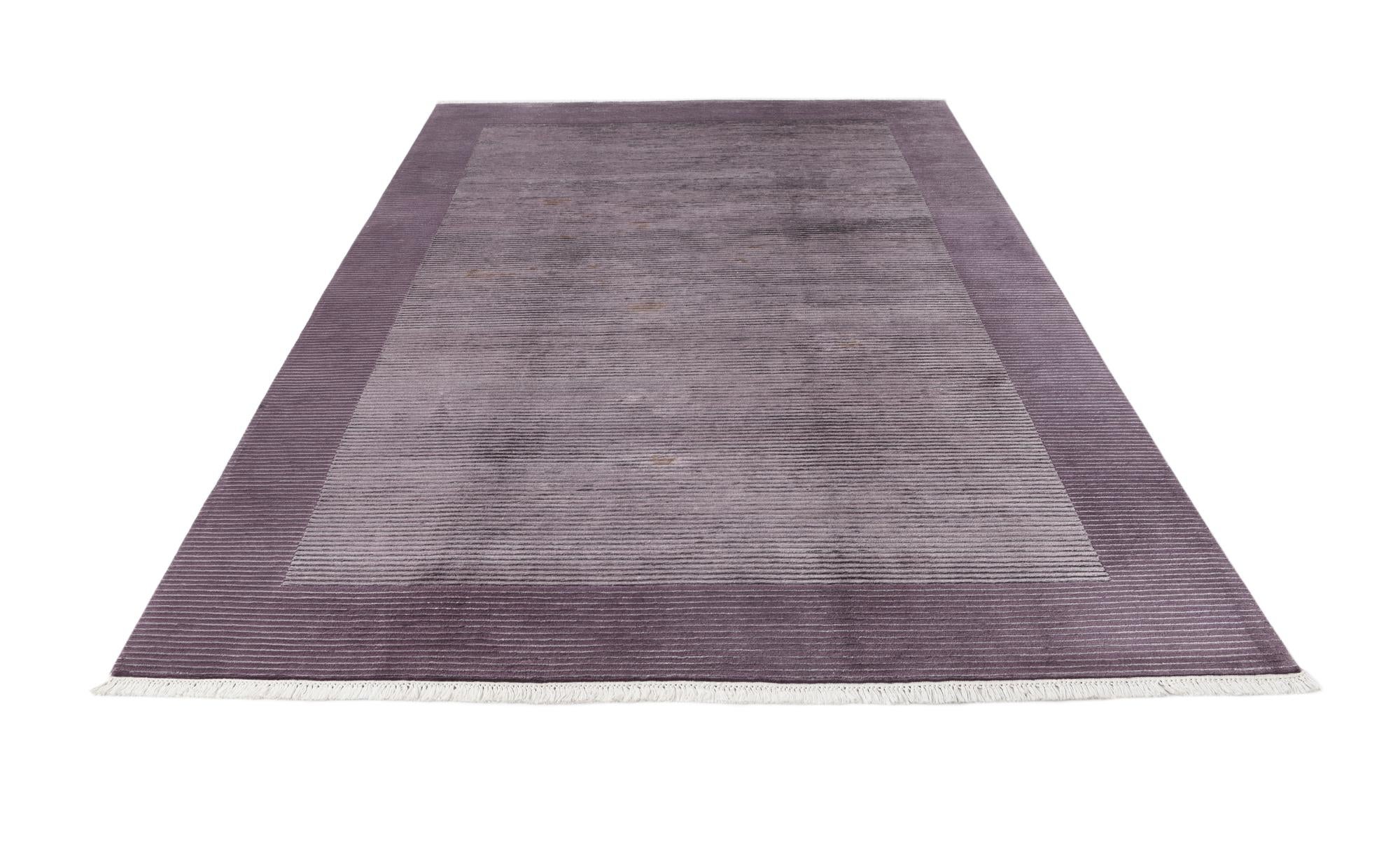 6' 6 x 9' 7 Hand Knotted Darya Wool Rug