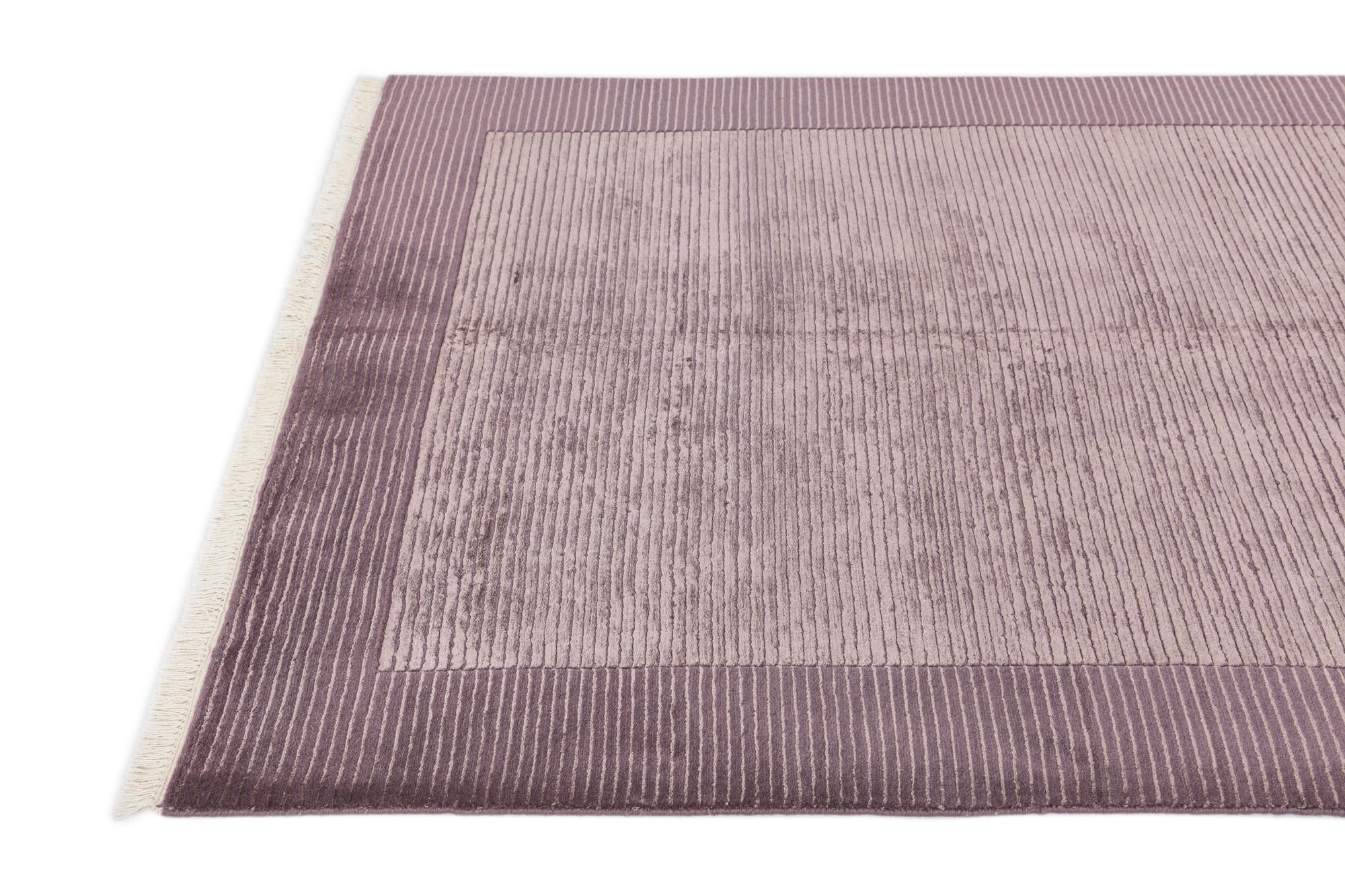 4' 11 x 6' 7 Hand Knotted Darya Wool Rug