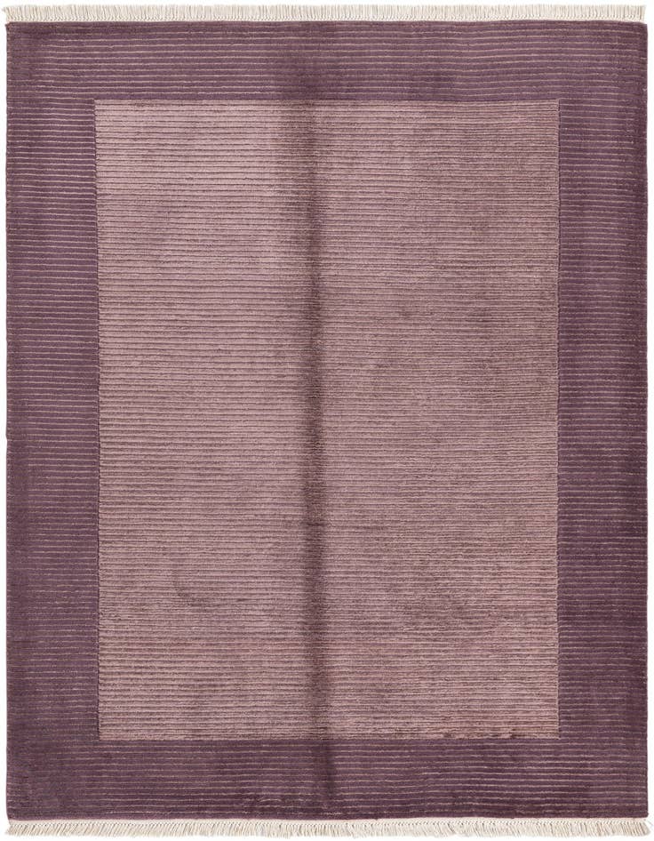 Detail image of 4' 11 x 6' 7 Hand Knotted Darya Wool Rug