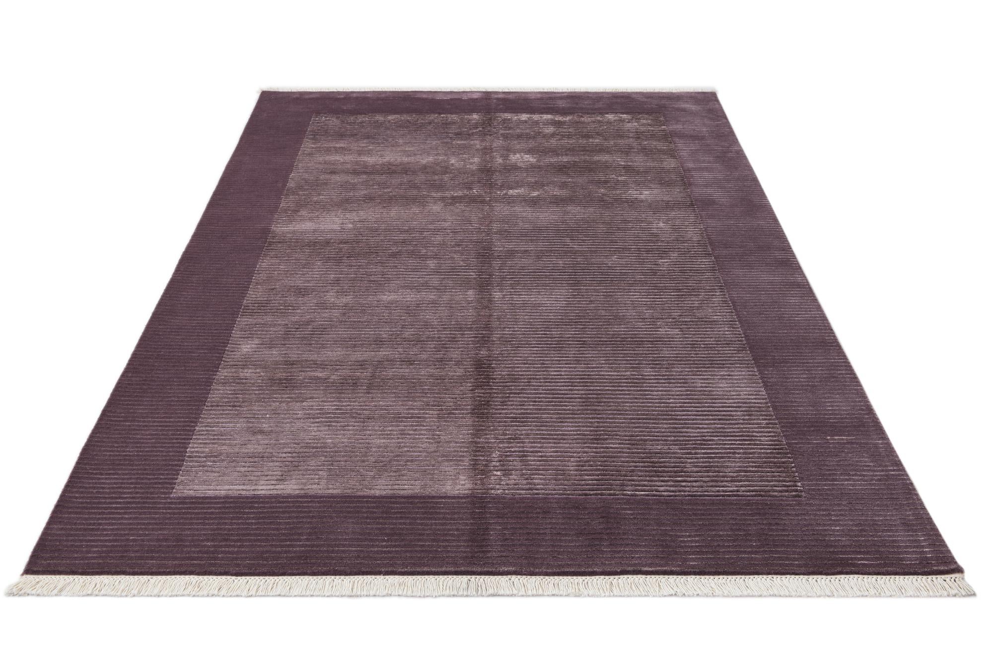 5' 7 x 7' 11 Hand Knotted Darya Wool Rug