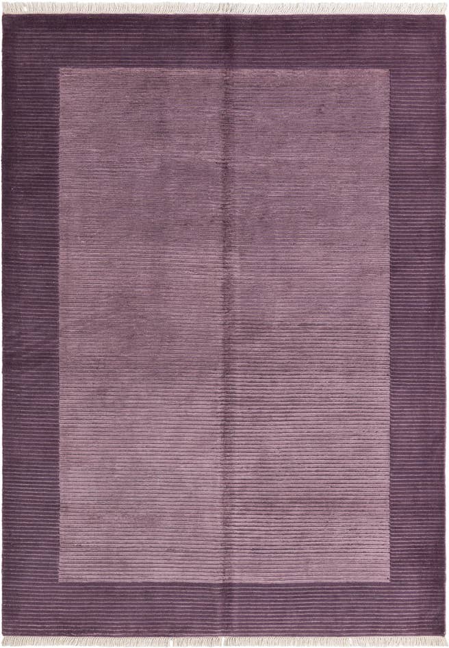 Detail image of 5' 7 x 8' Hand Knotted Darya Wool Rug
