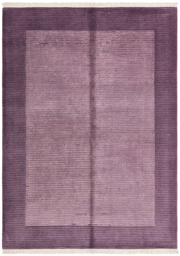 4' 11 x 6' 8 Hand Knotted Darya Wool Rug