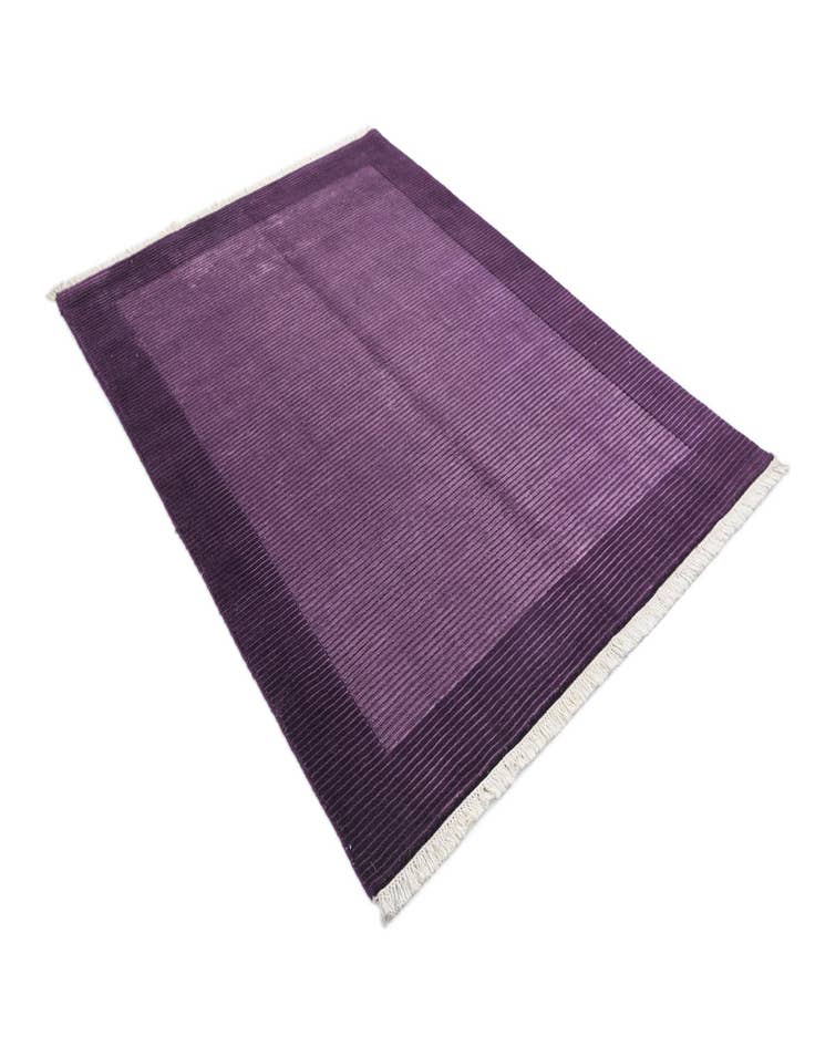 Detail image of 5' 1 x 6' 8  Hand Knotted Darya Wool Rug