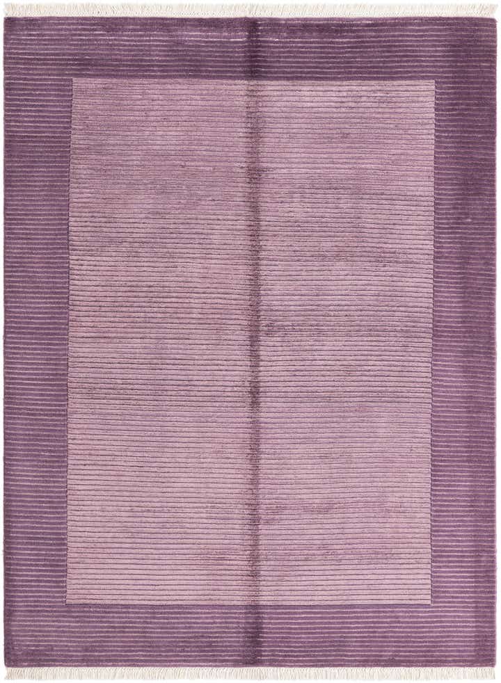 4' 11 x 6' 6 Hand Knotted Darya Wool Rug