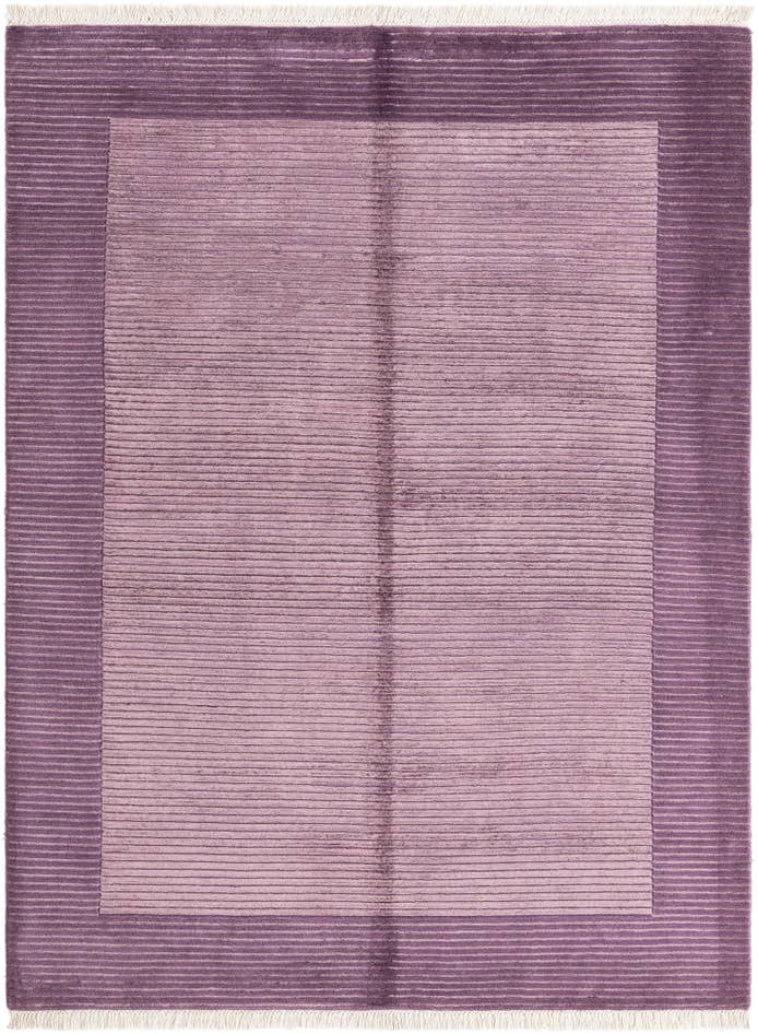 Detail image of 4' 11 x 6' 6 Hand Knotted Darya Wool Rug