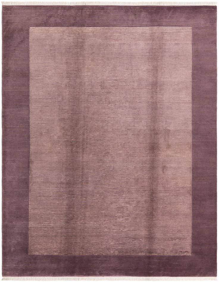 Detail image of 6' 6 x 9' 10 Hand Knotted Darya Wool Rug