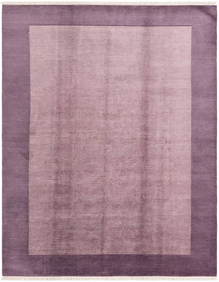Detail image of 6' 7 x 9' 11 Hand Knotted Darya Wool Rug